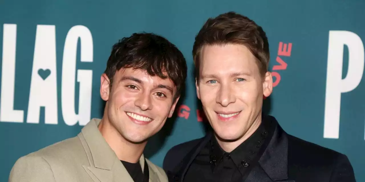 Tom Daley and Dustin Lance Black announce baby son's birth