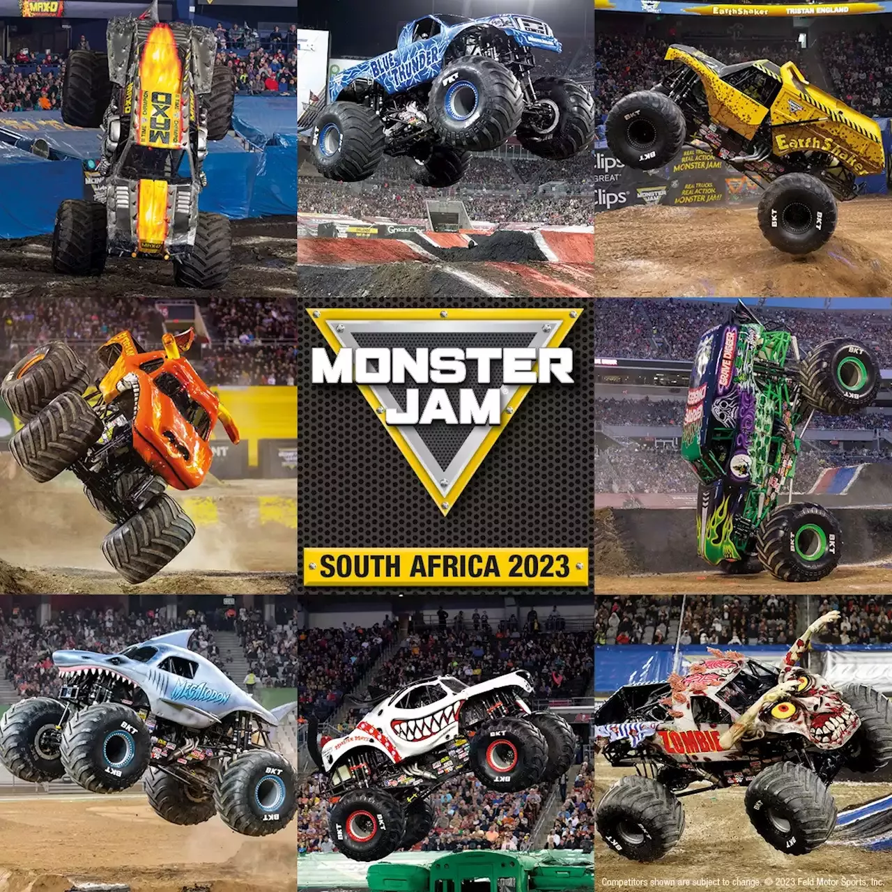 Monster Jam Tickets Ticketmaster SA 202324 Fixtures, Matches