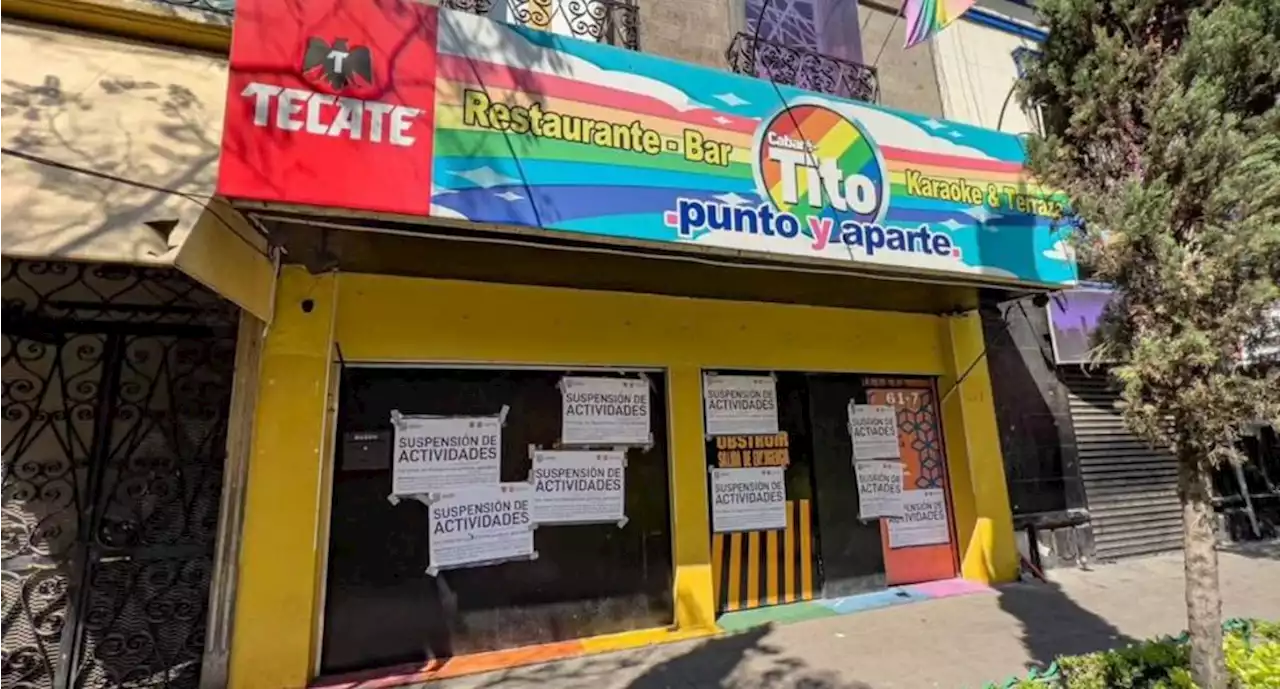 Clausuran el bar Cabaretito por denuncia de violencia de género en la Cuauhtémoc | El Universal