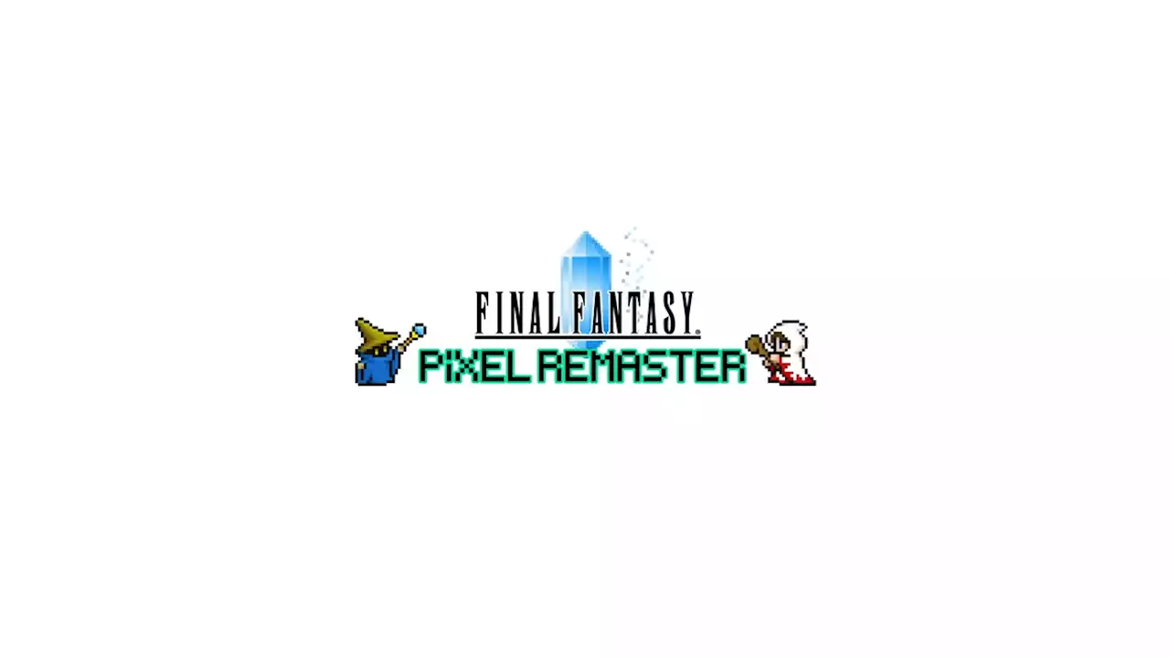 Final Fantasy pixel remasters out on Switch and PlayStation this April with new font