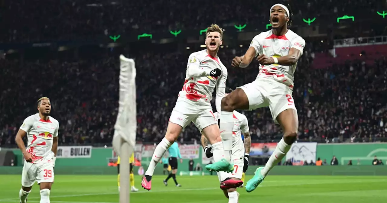 ¡Ahora le tocó al Dortmund! Leipzig dejó sin semifinales de DFB Pokal al BVB