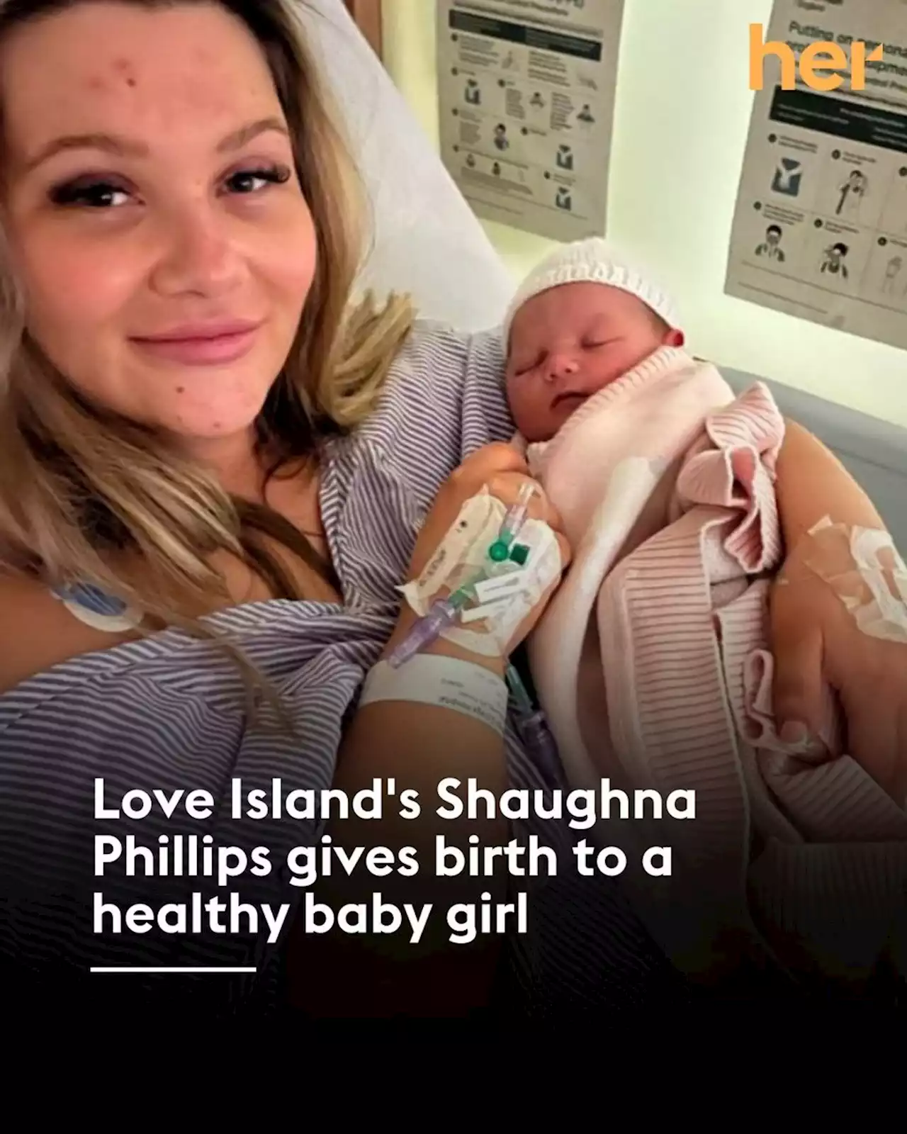 Love Island's Shaughna Phillips has given birth to her first child | Her.ie