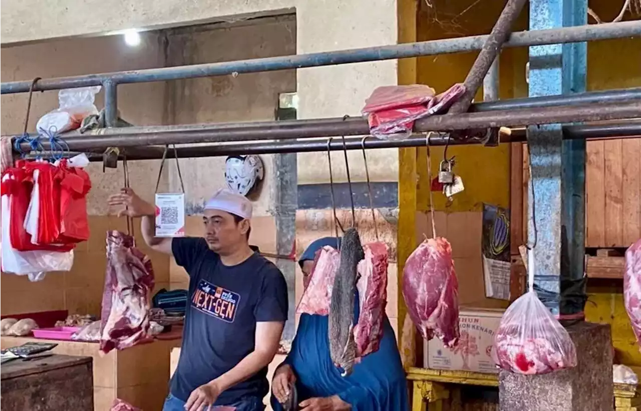 Pertengahan Ramadan 2023, Sebegini Harga Daging Sapi di Pasar Tradisional di Bandar Lampung