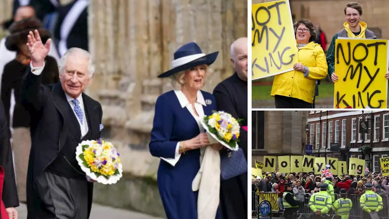 King Charles and Camilla face further anti-monarchy protests at Royal Maundy service