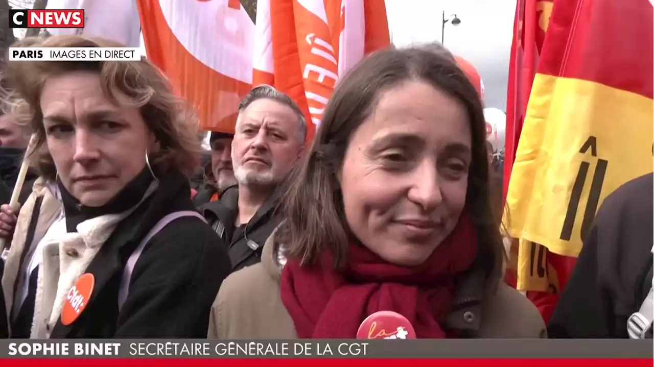 CNews dénonce l’attitude « scandaleuse » de Sophie Binet