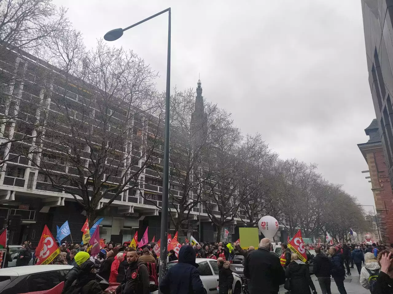 Grève du 6 avril à Lille : des habitués et de la nouveauté pour cette onzième manifestation