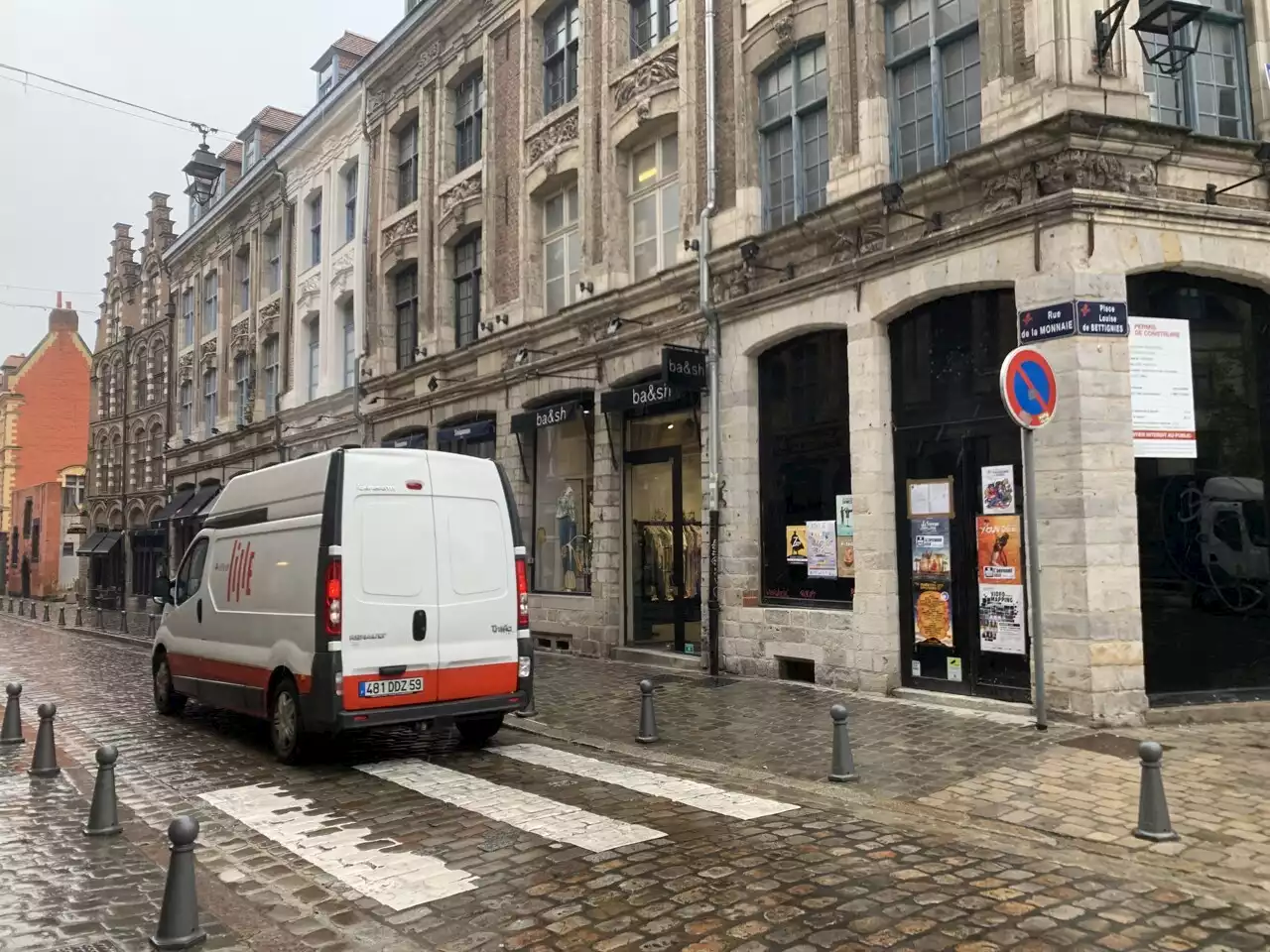 La Ville interrompt en urgence un chantier non autorisé dans le Vieux-Lille