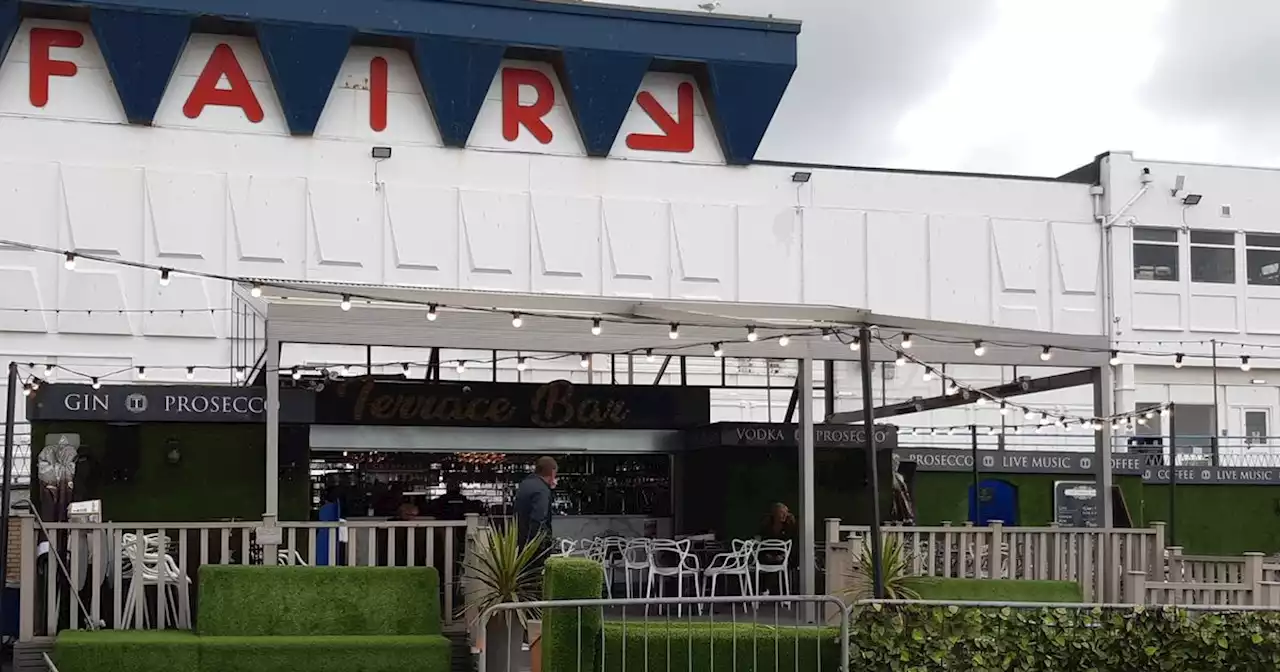 Blackpool seafront bar still up and running despite being told to close