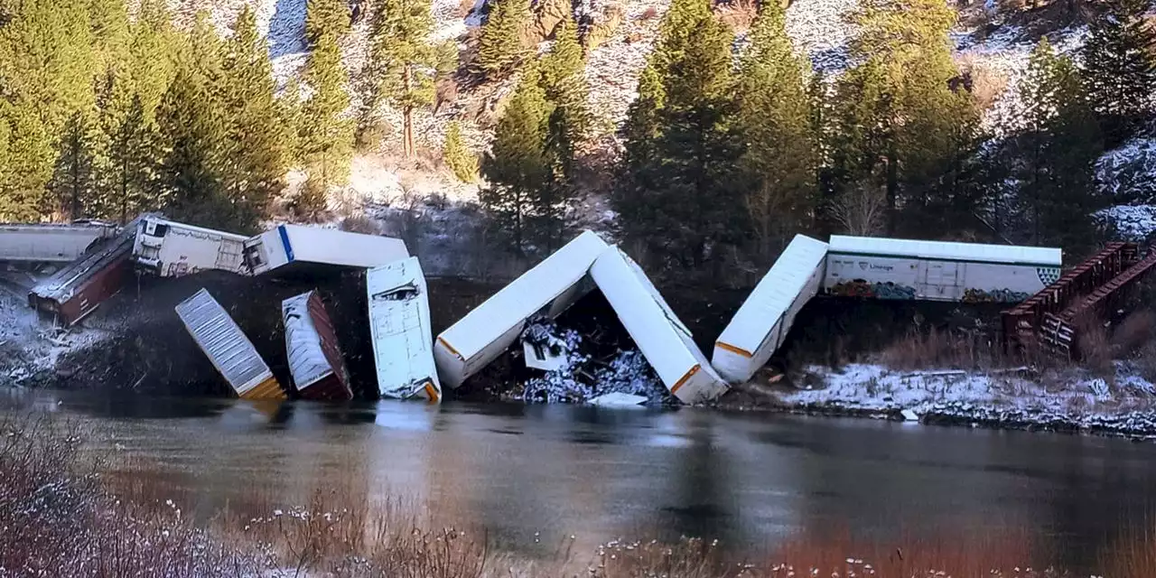 'Significant progress’ made cleaning up train derailment that spilled beer into Montana river