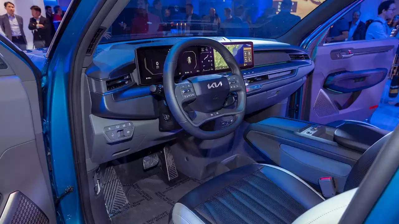 2024 Kia EV9 Interior: Big Screens, Tons of Room, and 'Relaxation Mode'