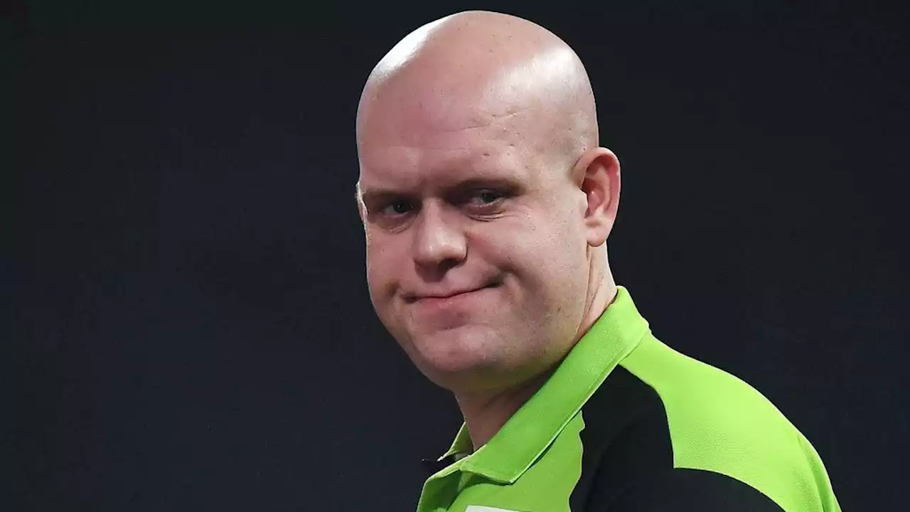 Halve finales eindstation voor Van Gerwen in Premier League na sterke kwartfinale