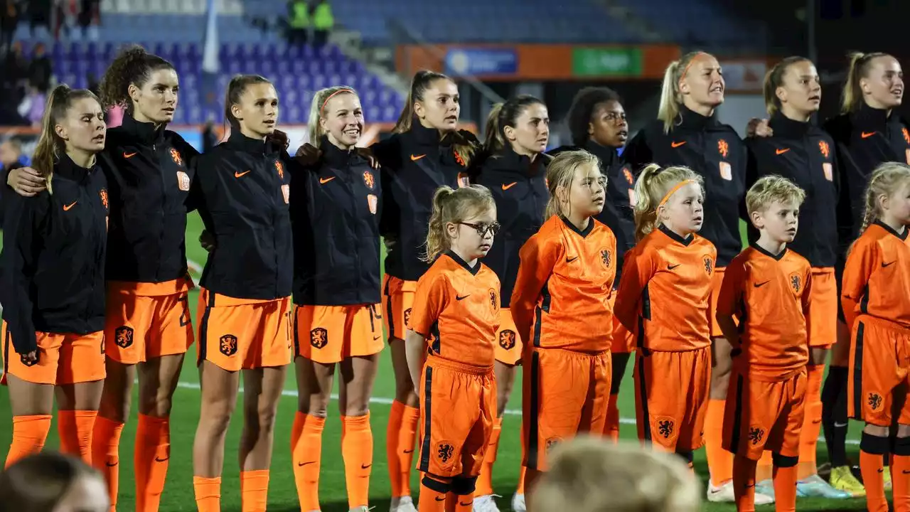 Oranjevrouwen wacht op 2 juli tegen België laatste test voor WK