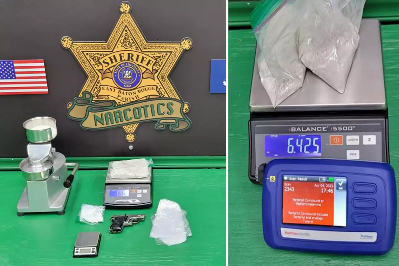 Louisiana cops seize 2,100 lethal doses of fentanyl in bust of sibling duo