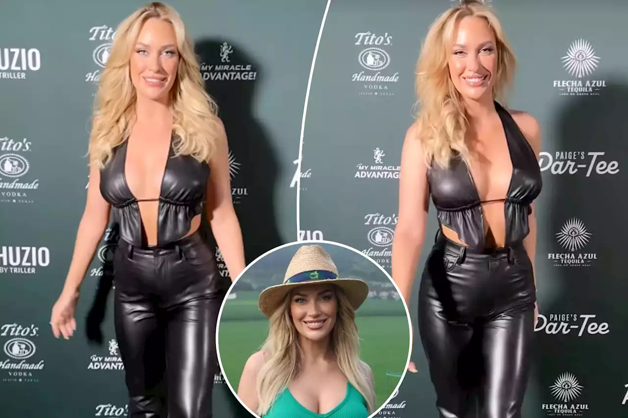 Paige Spiranac details wardrobe trouble before 2023 Masters event: ‘Bit too much’