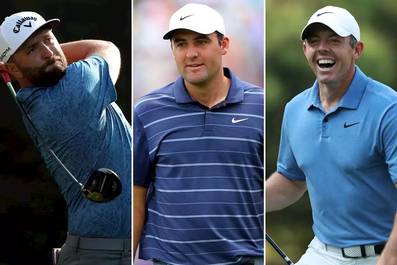 Scottie Scheffler, Jon Rahm and Rory McIlroy golf’s new ‘Big Three’ at Masters