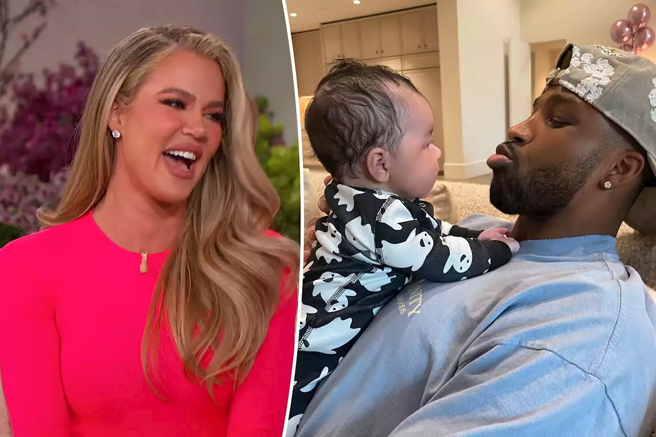 Khloé Kardashian hints at son’s name after outing with Tristan Thompson