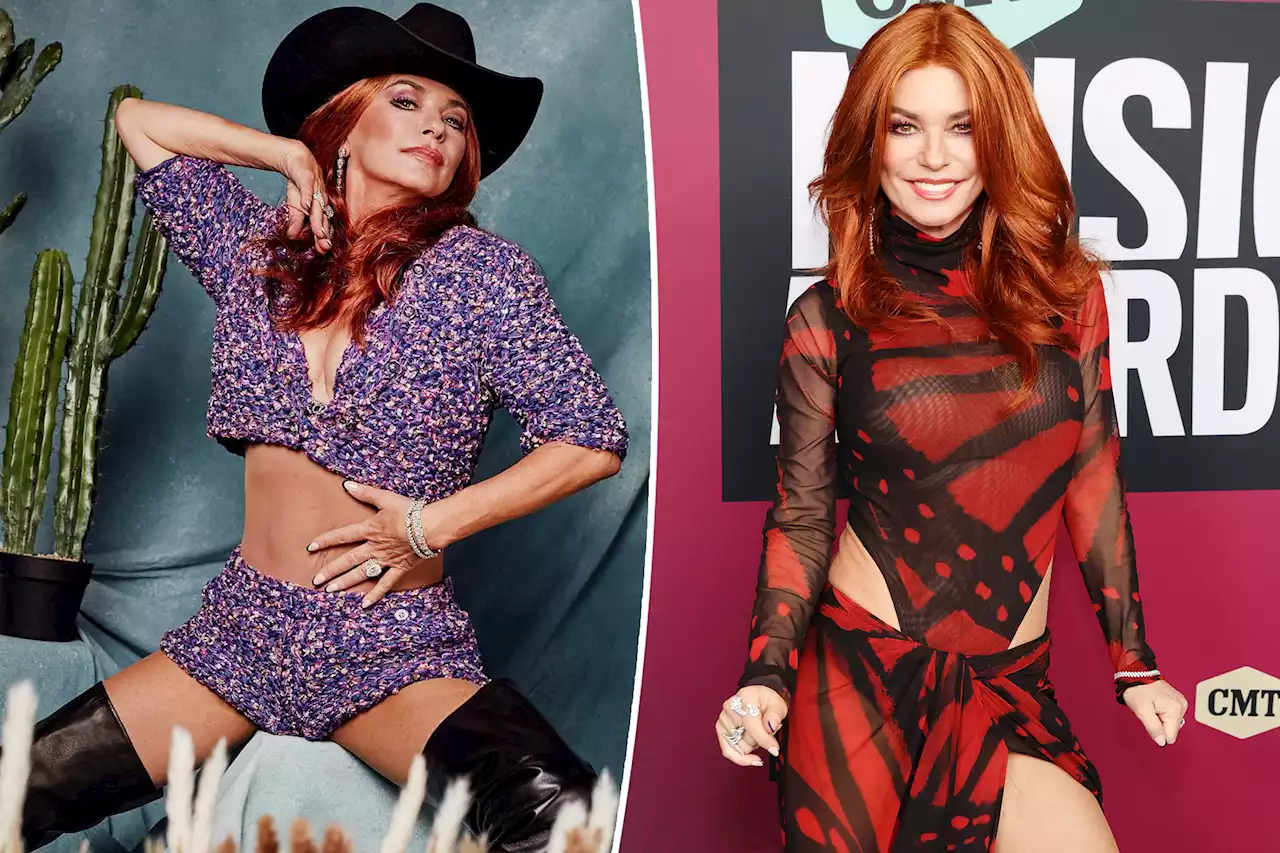 Shania Twain, 57, defends skimpy CMT Awards outfits: ‘Life is too short’