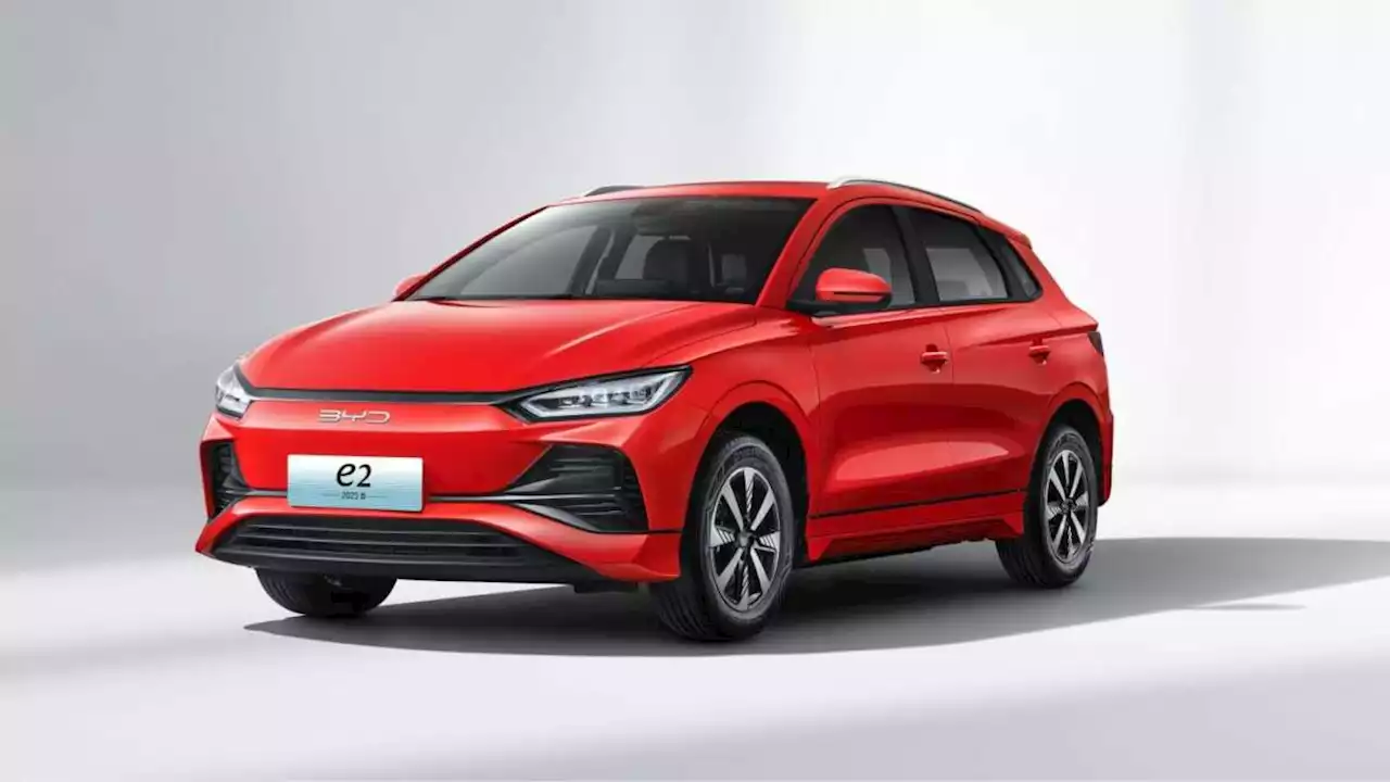 2023 BYD e2 facelift debuts in China - two variants, 95 hp, 43.2 kWh battery for 405 km range; from RM66k - paultan.org