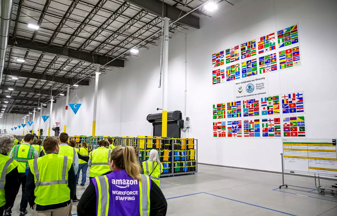 See inside Amazon’s newest delivery center in central Pa.