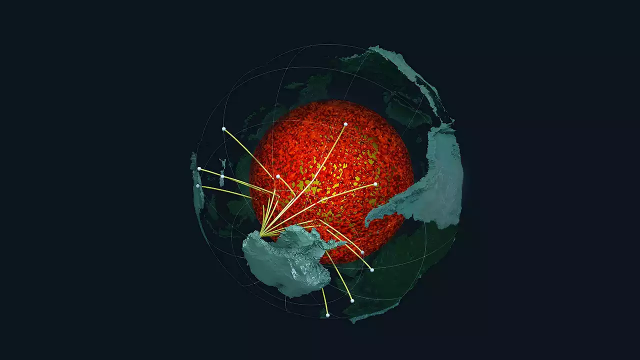 There might be underground 'mountains' near Earth's core