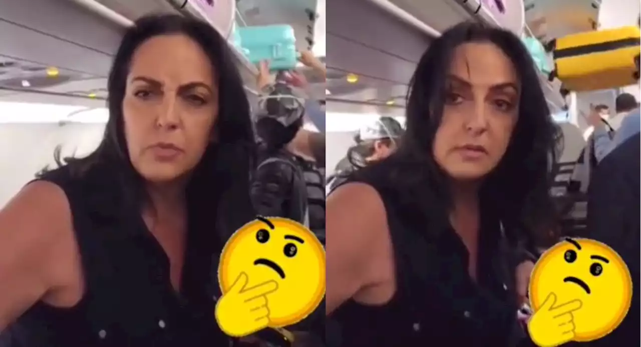 [Video] María Fernanda Cabal tuvo fuerte discusión en un avión: “No me hable así” - Pulzo