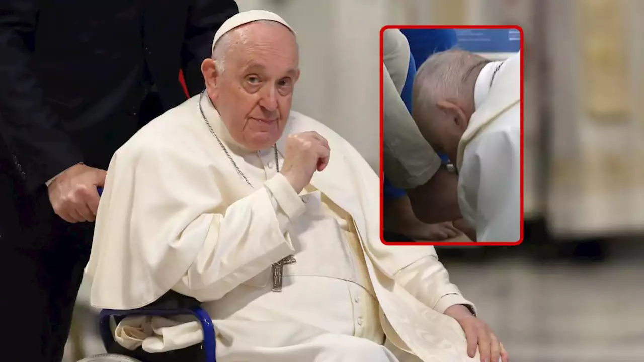 [Video] Papa Francisco les lavó los pies a 12 personas de diferentes países; quiénes eran - Pulzo