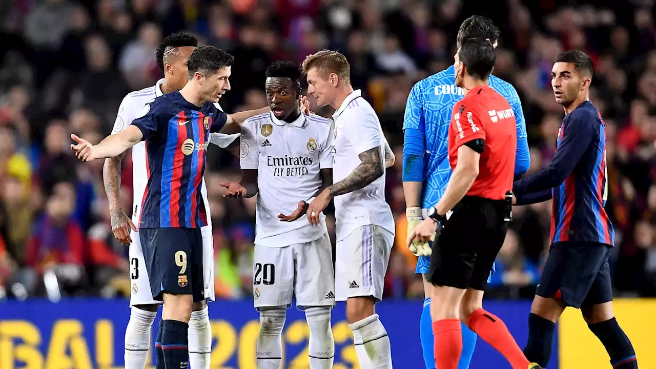 Barça-Real: 'tais-toi, tu es nul', quand Vinicius Jr. allume Ferran Torres en plein match