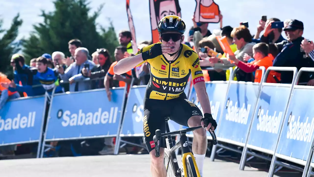 Tour du Pays Basque: Vingegaard s'impose encore sur la 4e étape