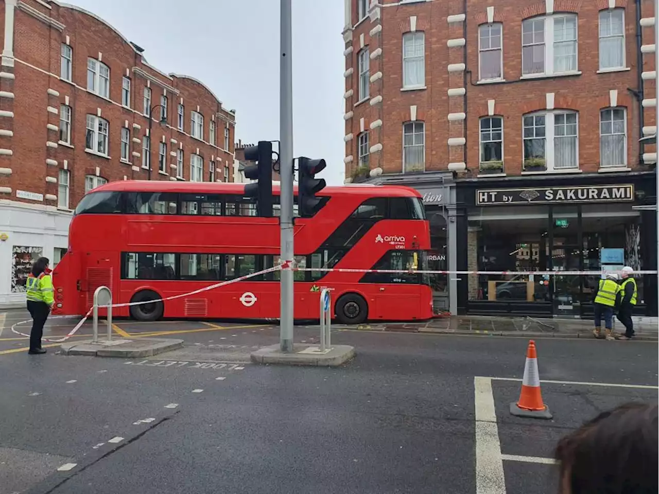 Rudie Can’t Steer? TfL double-decker bus crashes into a cycle store