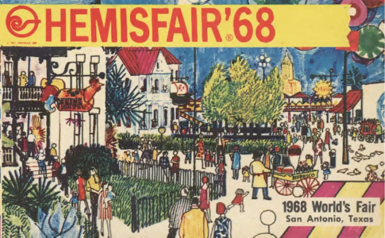 These vintage HemisFair postcards show the magic of the 1968 World's Fair in San Antonio