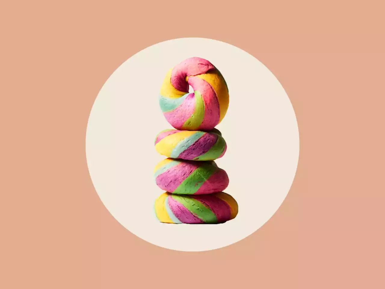 Make the TikTok-Famous Rainbow Bagel at Home With This DIY Kit From Nordstrom