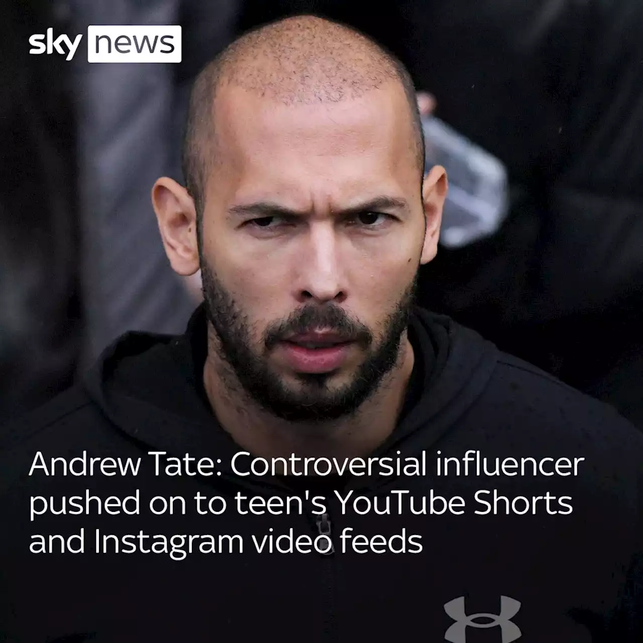 Andrew Tate: Controversial influencer pushed on to 'teen's' YouTube Shorts and Instagram video feeds