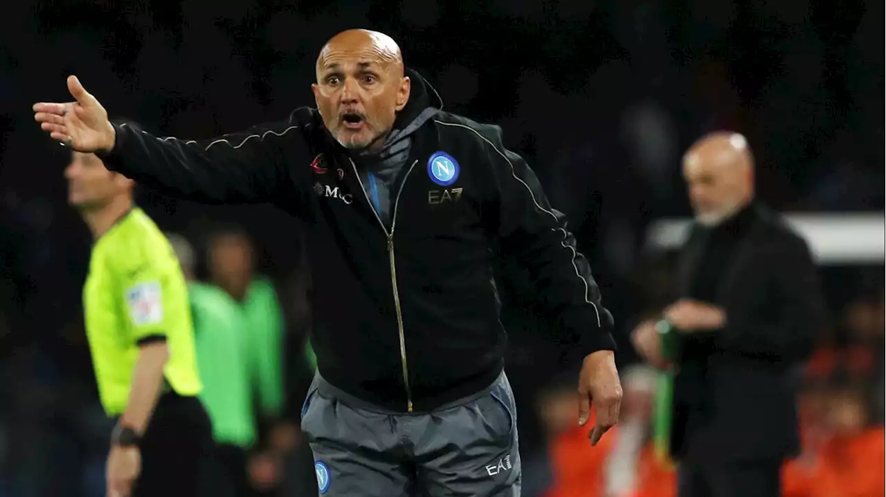 Napoli, Spalletti: &quot;Molte possibilit&agrave; di vedere Osimhen con il Milan&quot;