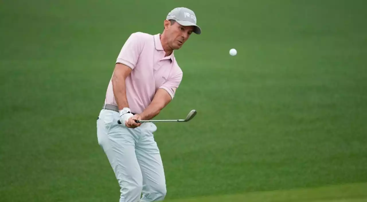 Mike Weir, left to play alone, pleased with even-par first round at Masters