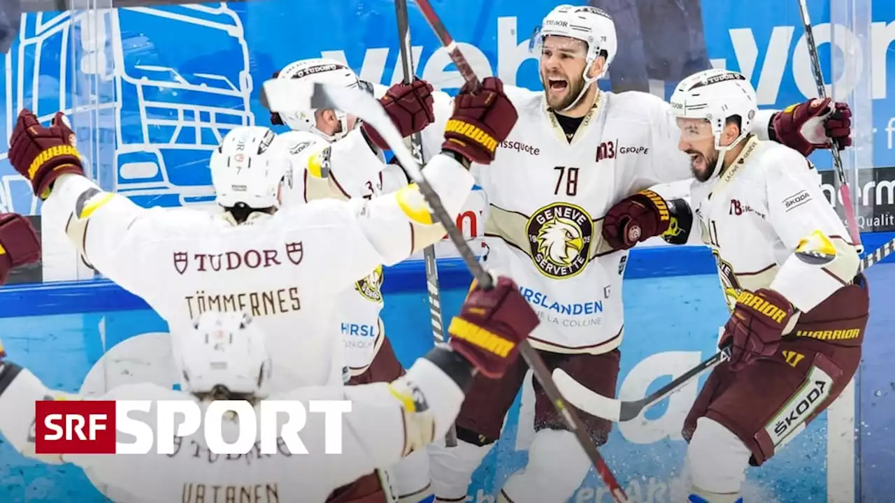 Spiel 4 im Playoff-Halbfinal - In der Overtime: Genf erspielt sich in Zug 3 Matchpucks