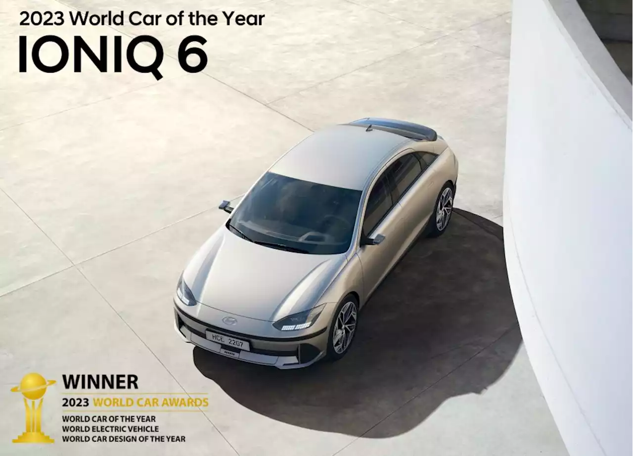 Hyundai Ioniq 6 is World Car of the Year, wins two other awards