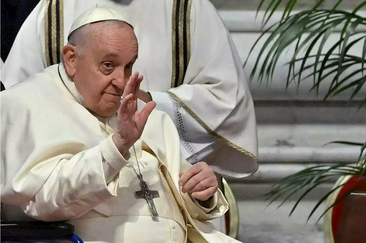 Pope Francis, appearing recovered, gives message of unity on Holy Thursday