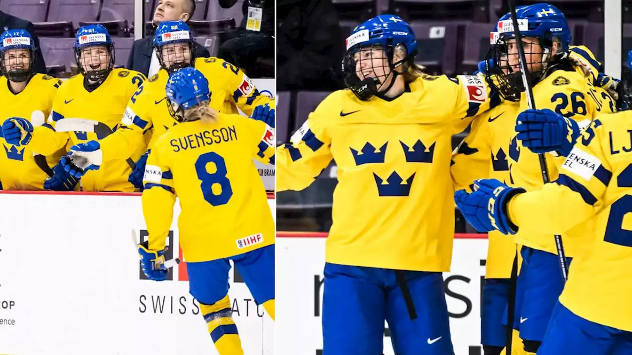 Ishockey: Hilda Svensson hyllas stort efter VM-debuten: ”Wow”