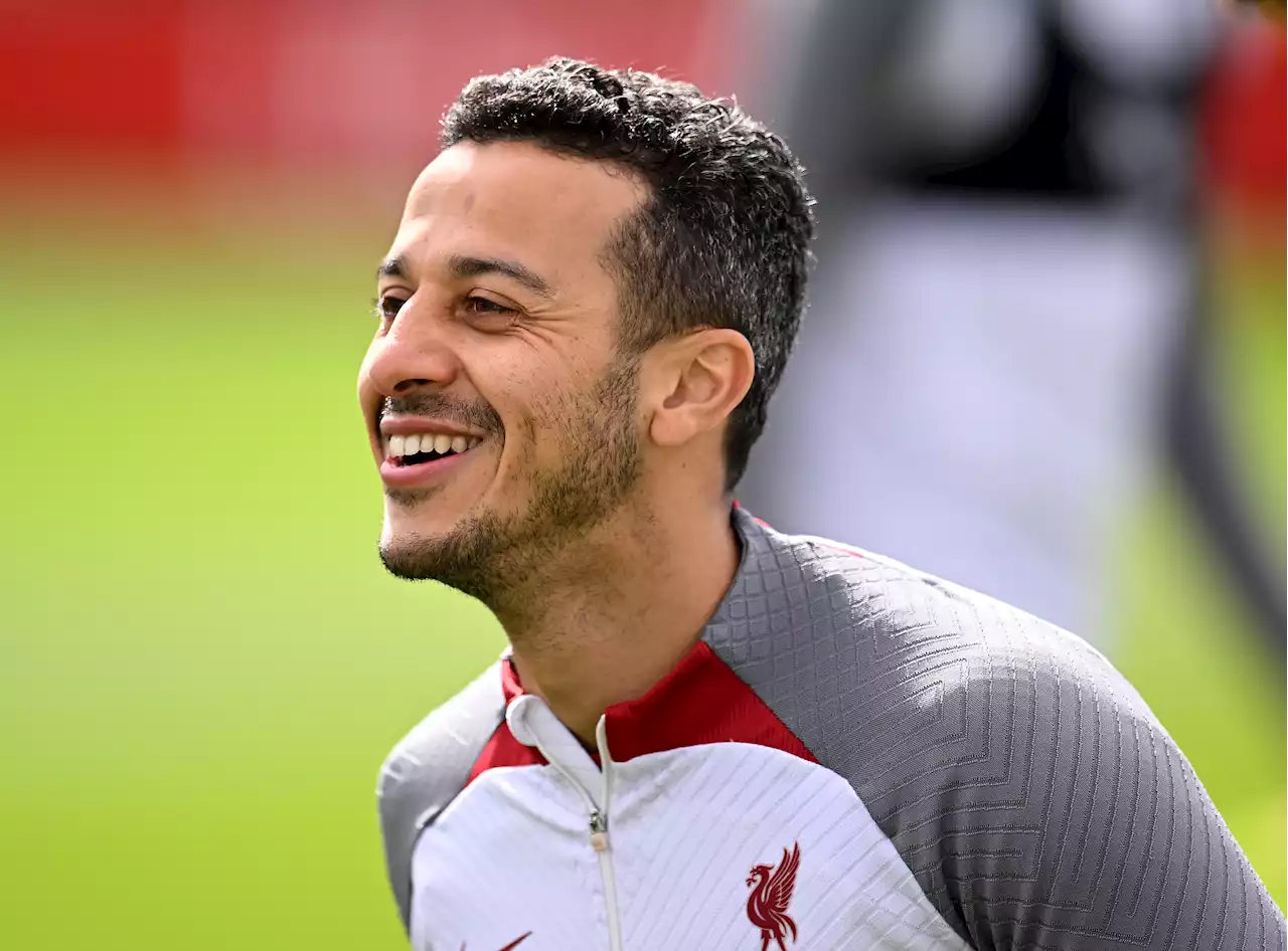 Thiago back but three key stars missing in Liverpool training ahead of Arsenal clash