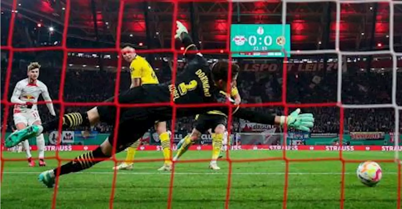 Werner sinks Dortmund to send Leipzig to German Cup semis