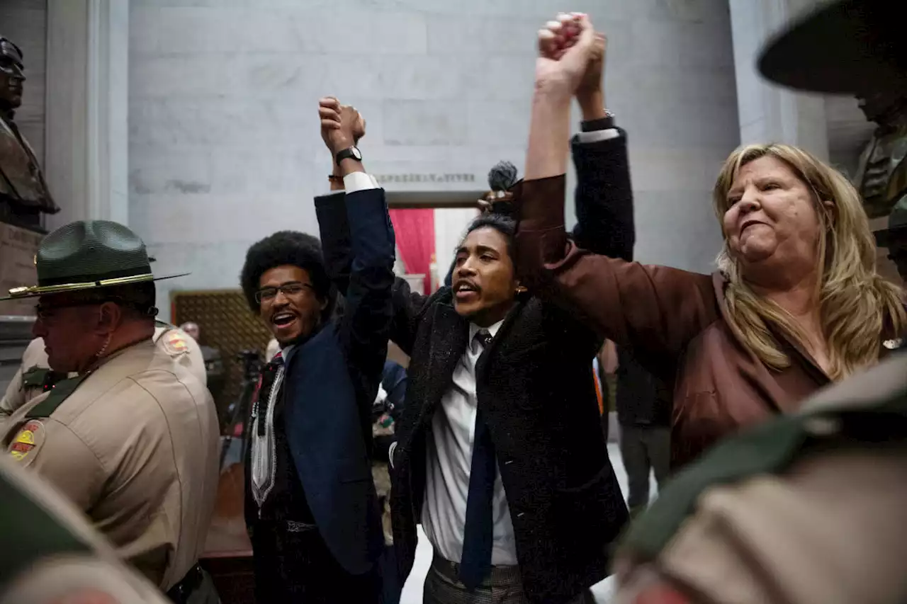 Tennessee Democrats facing expulsion defend their gun control protest, accuse GOP of 'scare' tactics