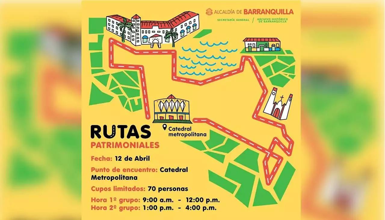 Cinco rutas patrimoniales para conocer la historia de Barranquilla