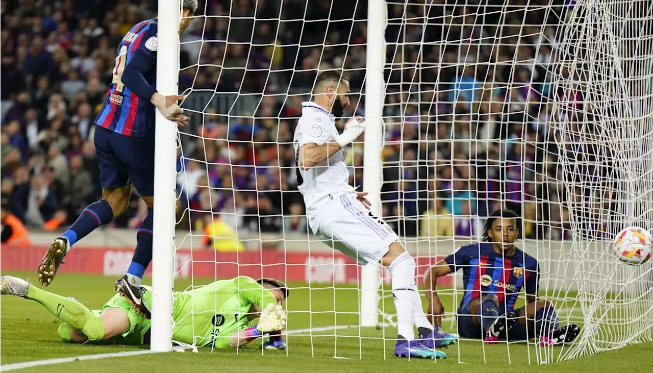 Real Madrid, finalista con baile y goleada al Barcelona en el Camp Nou