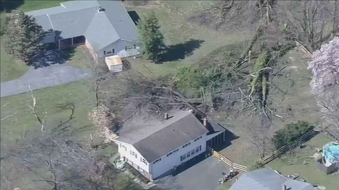 Upcoming storms, rain could set back tornado clean-up efforts in New Jersey