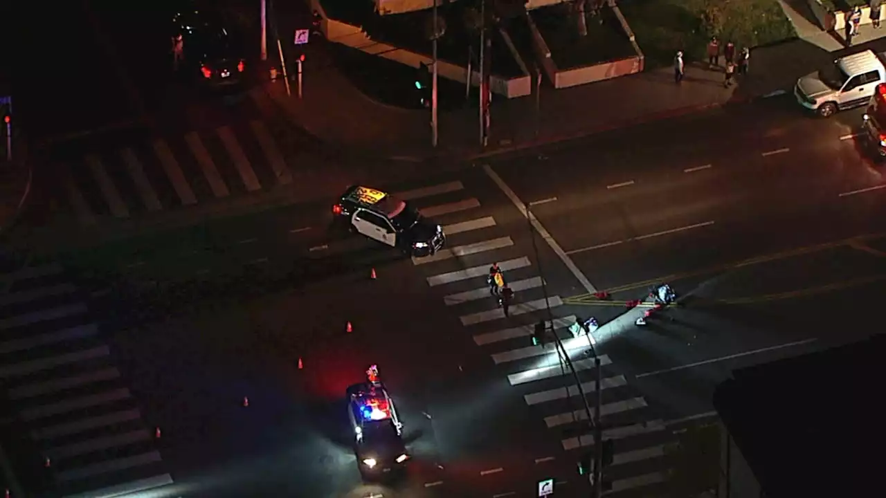 Pickup driver hits, kills woman at intersection in Sun Valley, then flees scene