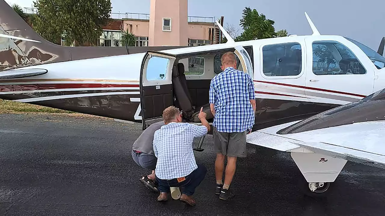 Pilot forced to make emergency landing after deadly cobra snake slithers up his shirt