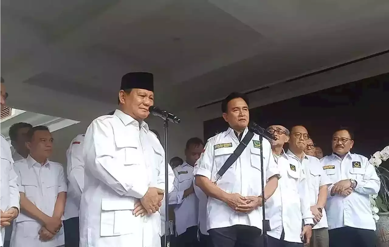 Bertemu Prabowo, Yusril Tegaskan Koalisi Besar Ideal dengan Demokrasi Indonesia