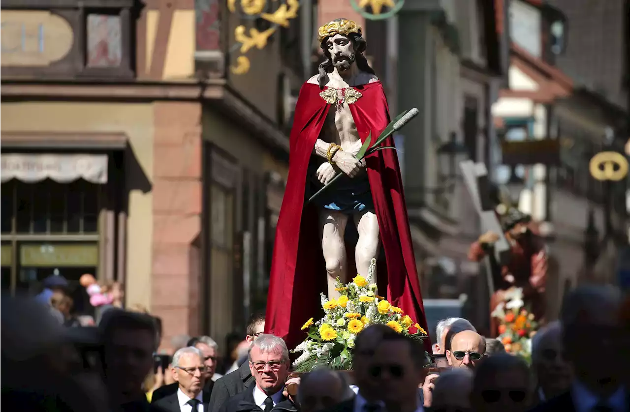 Tradition lebt wieder auf: Karfreitagsprozession in Lohr am Main