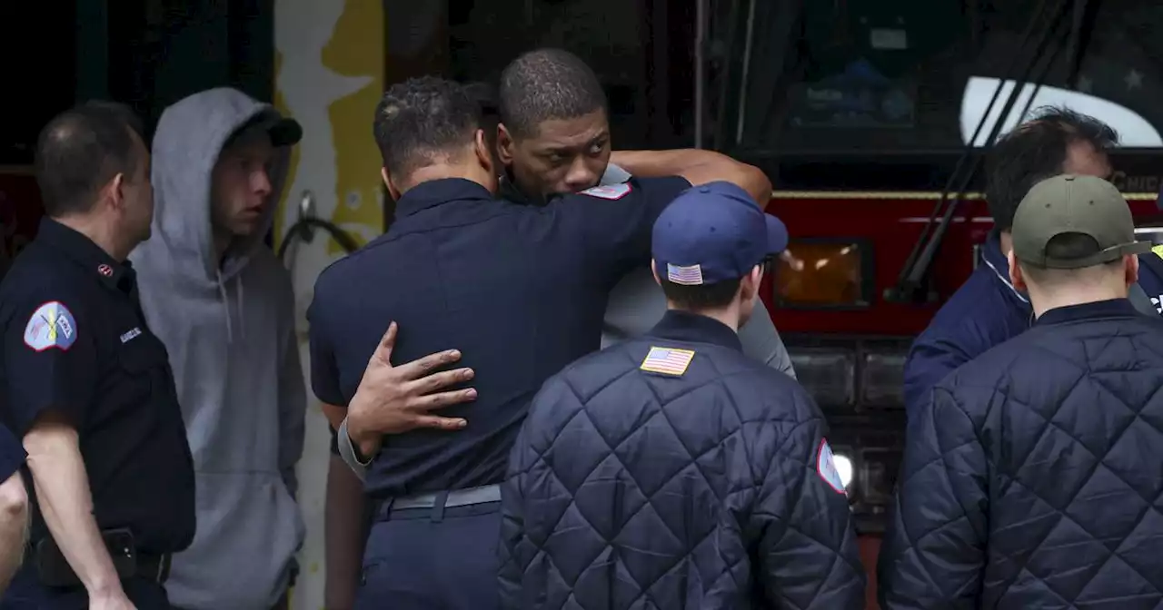 ‘They are family’: Chicago firefighters cope with unprecedented pair of deaths