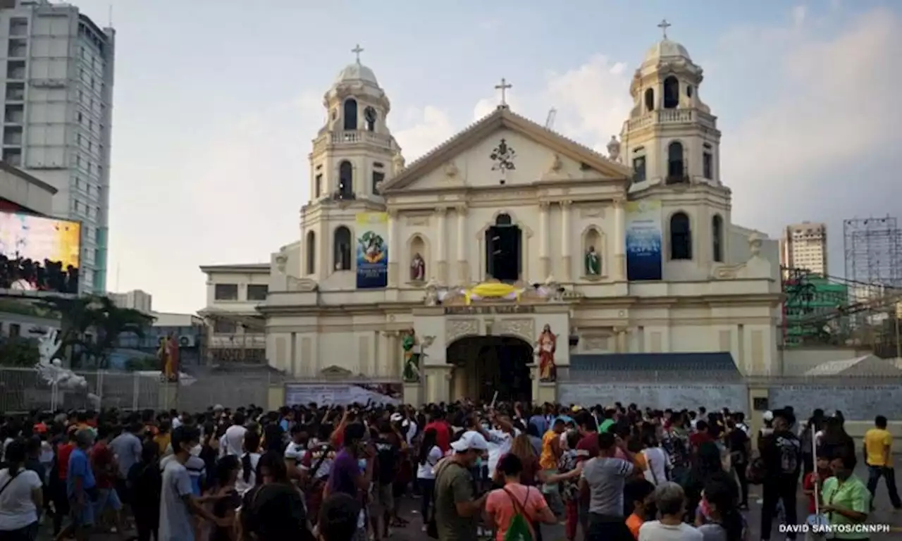 Holy Week activities at Quiapo Church 'peaceful' so far – police